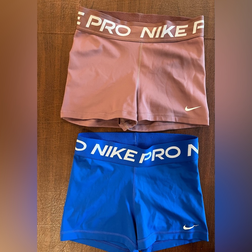 Pair of Nike Pro Bike Shorts Size Small